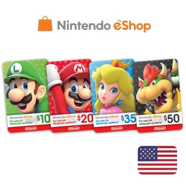 Nintendo Eshop USA - Scheda Up